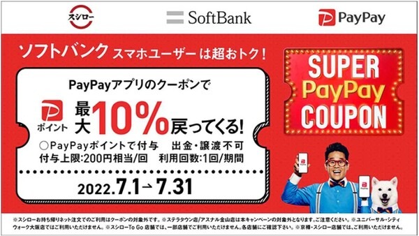 決済金額の最大10%、付与上限「200ポイント/回」を還元してくれる