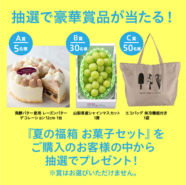 豪華賞品が当たるダブルチャンスも