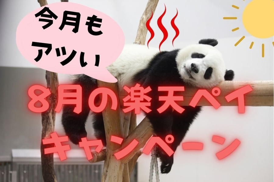 8月の楽天ペイキャンペーン