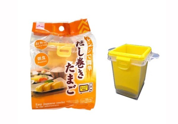 レンジで簡単だし巻きたまご