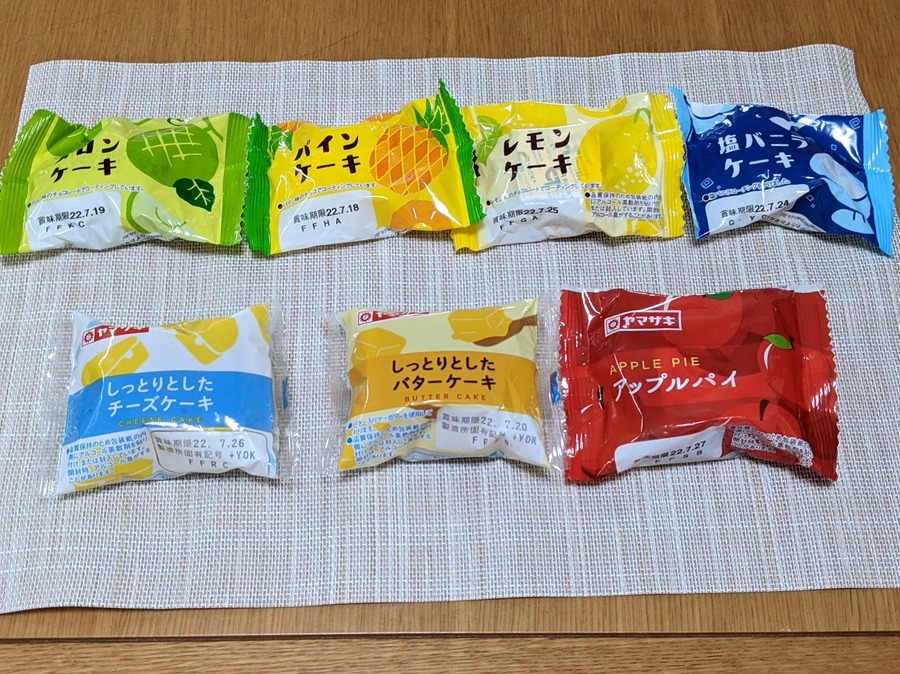 ダイソーレジ横定番2つで100円のスイーツ7種　スイーツ大好き主婦がしっかり食べ比べてコスパ検証