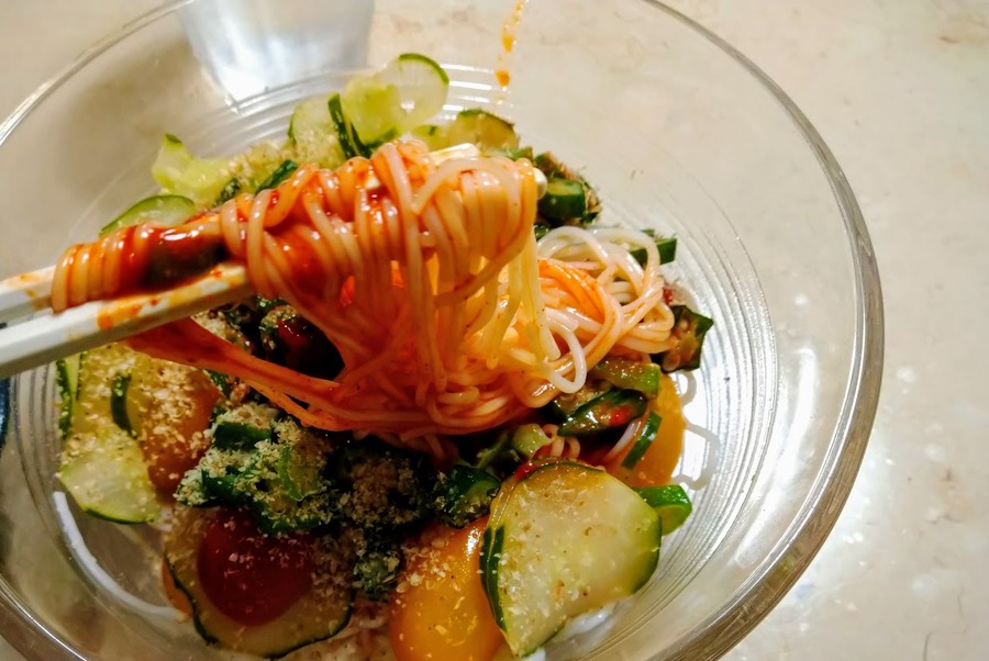 韓国冷麺風そうめん