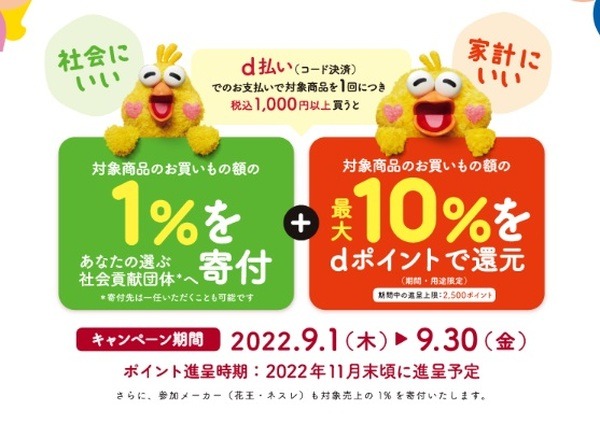 9月1日～30日に、対象ドラッグストアで開催
