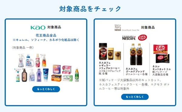 キャンペーン対象商品