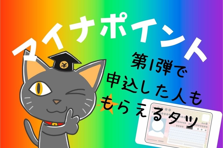 マイナポイント第2弾をもらおう