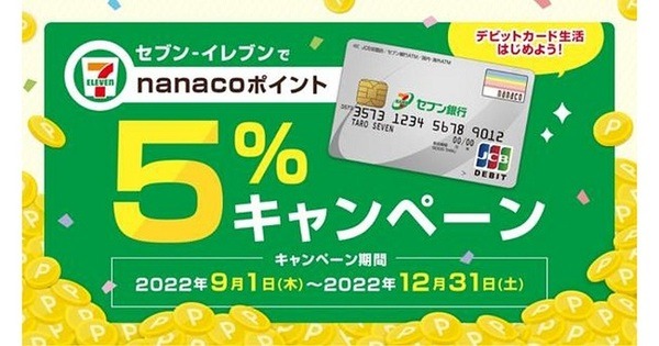 セブン銀行デビットカード