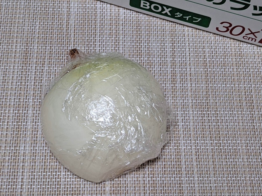 ラップが重なった場所もごわつきません