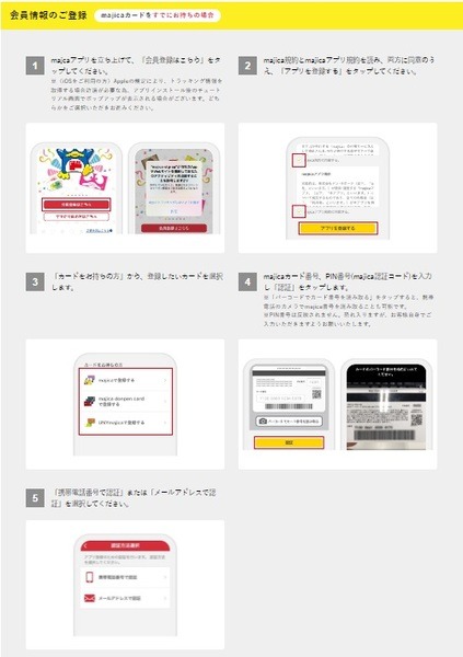 アプリ初期設定方法