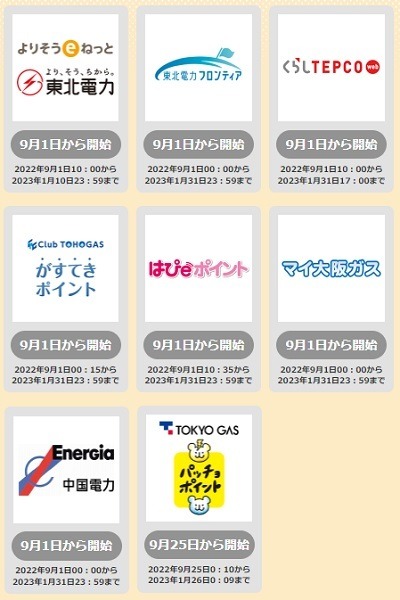 対象電力会社