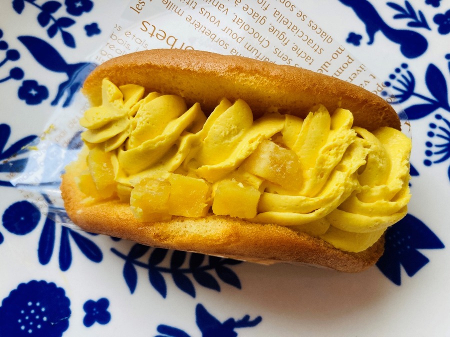 サツマイモペーストがたっぷり