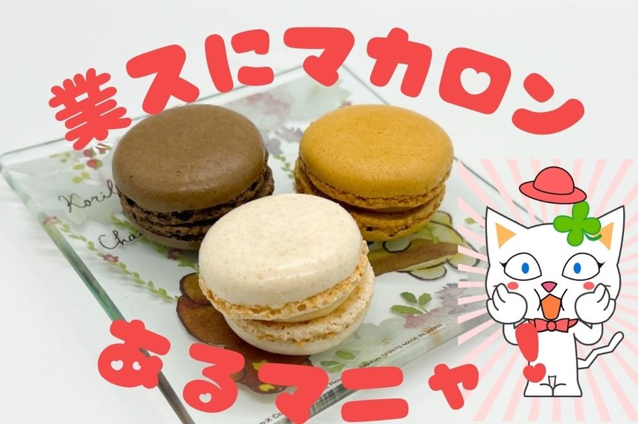 業スにマカロンあるまにゃ！