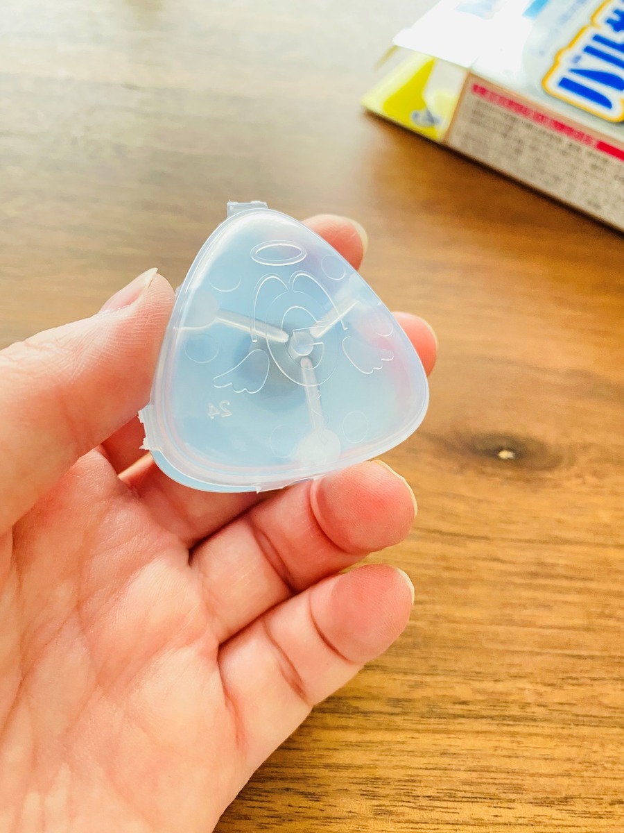 おにぎり型でちょっと可愛いくらい