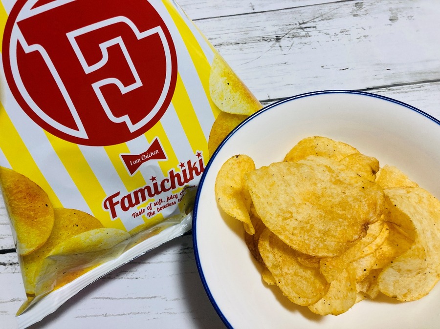 うすしお味よりも濃い目の色合い