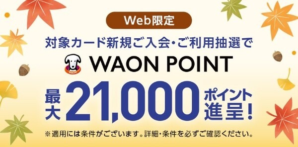 イオンカードは発行特典も多く年会費無料