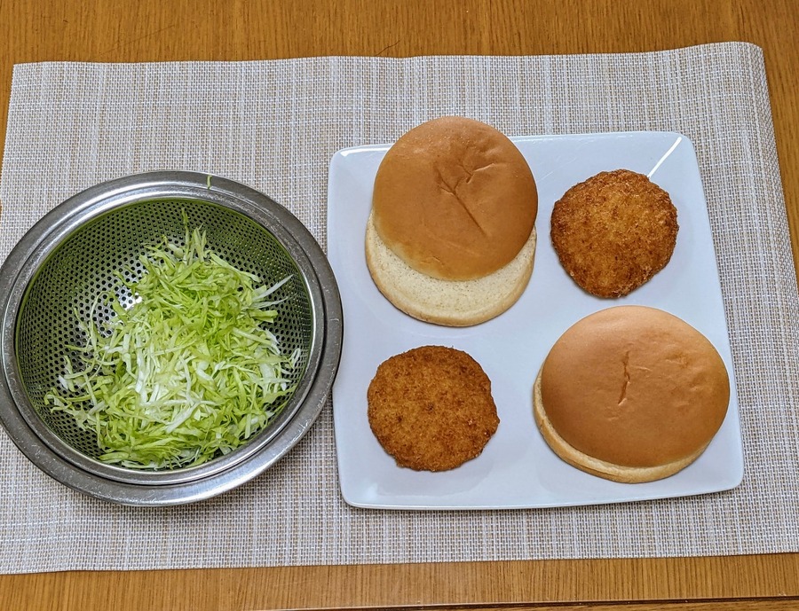 グラコロバーガー用意するもの