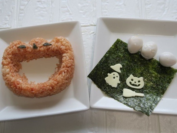 ご飯抜き型ハロウィンパーティー