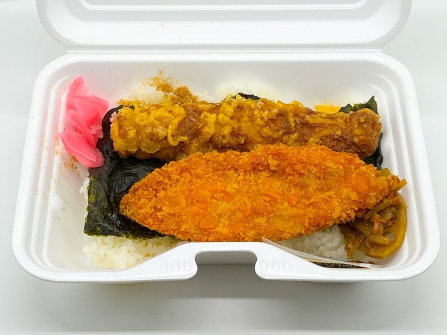 ラム―ののり弁と開封しました