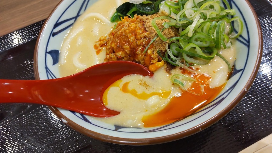 おいしそうな新作「うま辛坦々うどん」