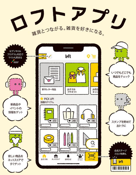 ロフトアプリ