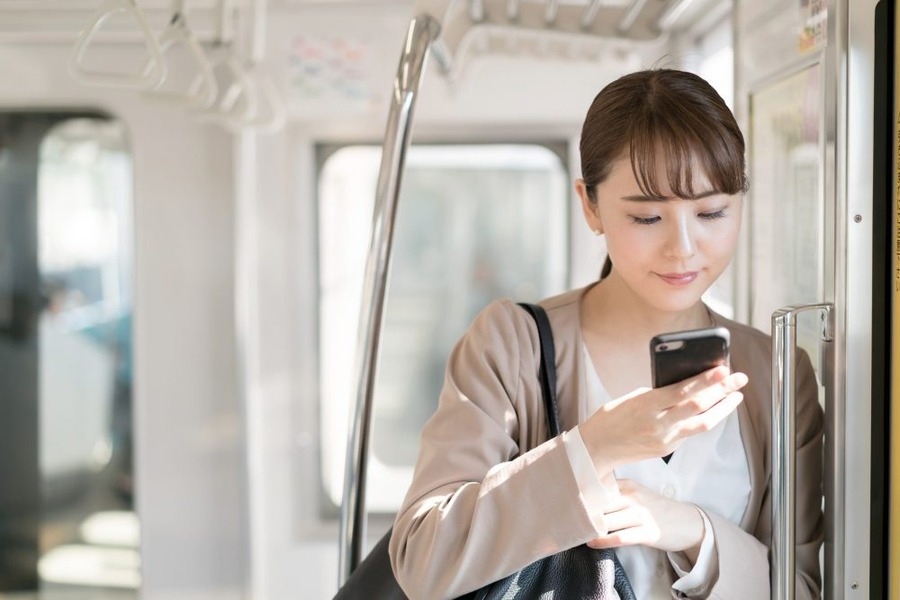 通勤中の空き時間で勉強