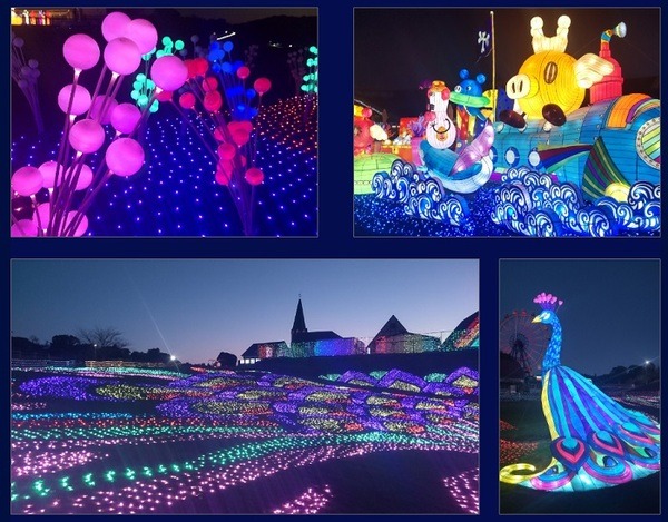 東京ドイツ村のイルミネーション