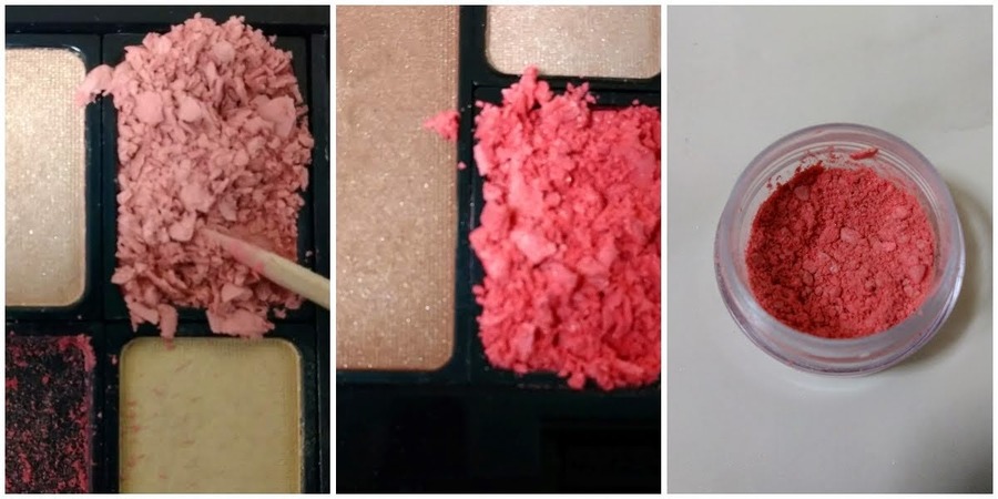 粉々にしてパウダー状にする