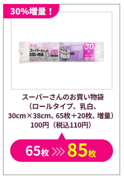 スーパーさんのお買い物袋
