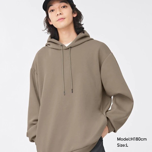 ダブルフェイスビッグプルパーカ