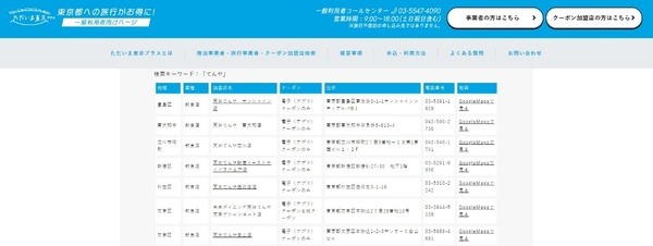 全国旅行支援の地域クーポンを利用する