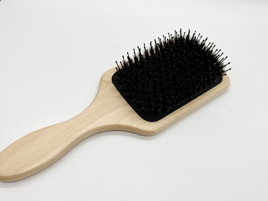 豚毛入りヘアブラシ