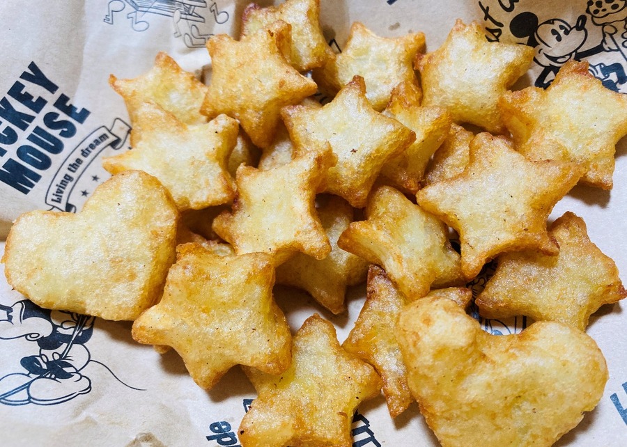 お星さまポテトの完成