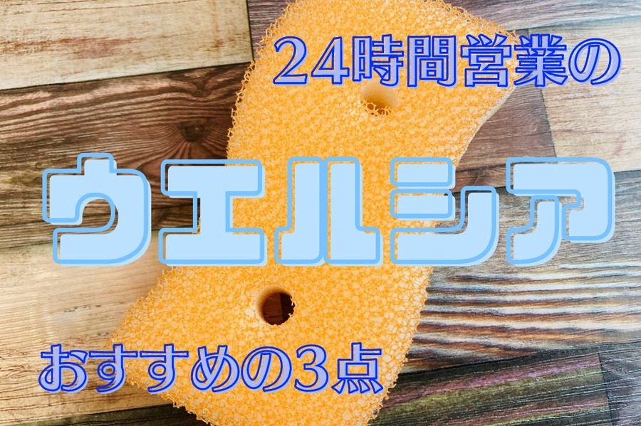 ウエルシアおすすめの3 点