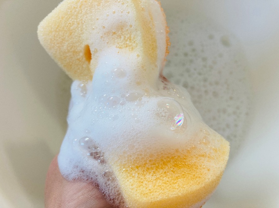 ボリューミーな泡をたっぷりと作ることができます