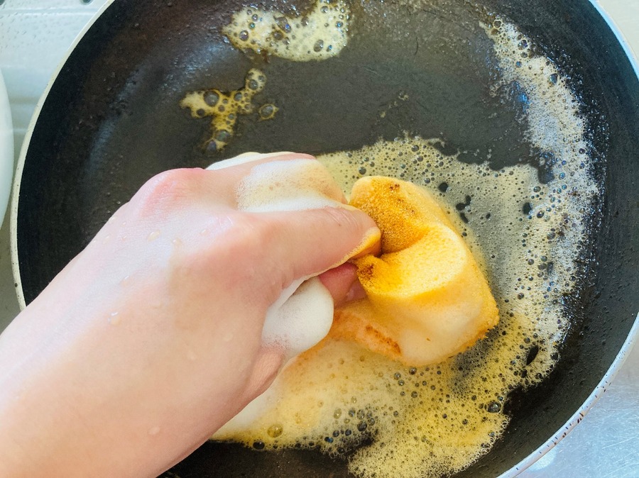 テフロン加工のフライパンも大丈夫