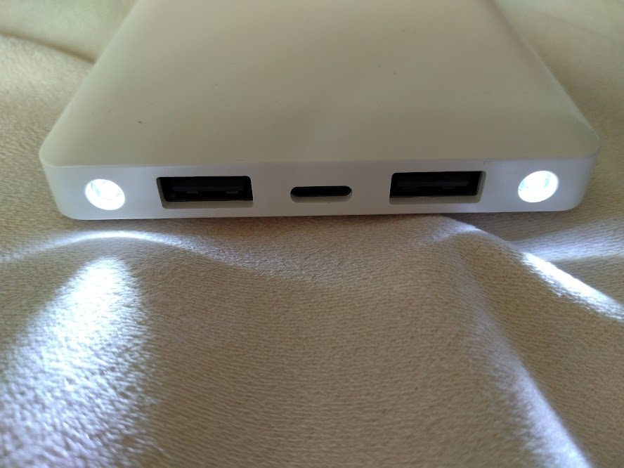 充電機のライト