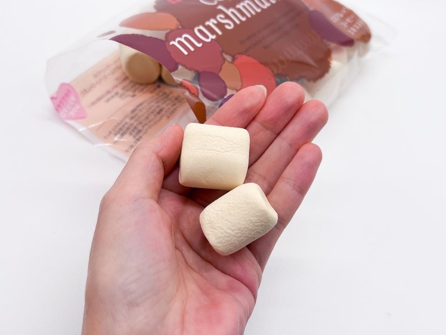 明治コーヒーマシュマロを開封