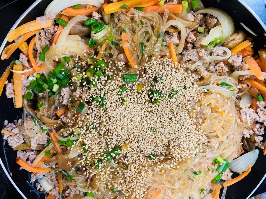 ごまをふりました