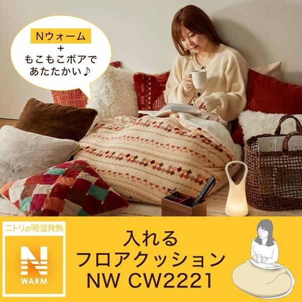 入れるフロアクッション