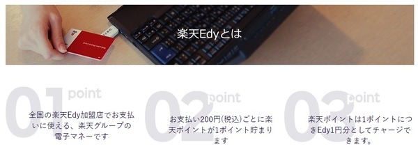 楽天Edyとは