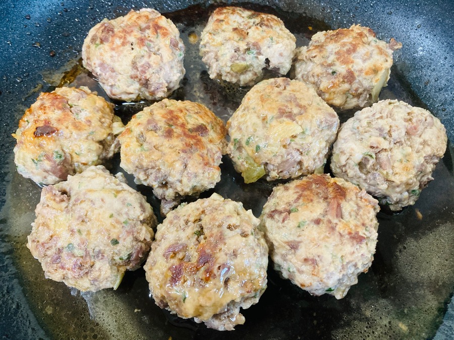 いい焼き色がついてきた