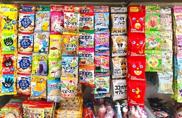 100均の4連菓子