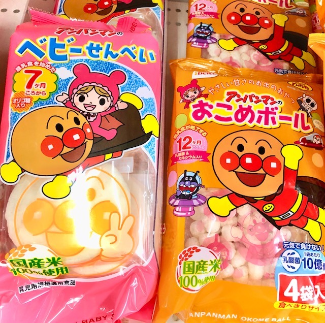 アンパンマンのお菓子
