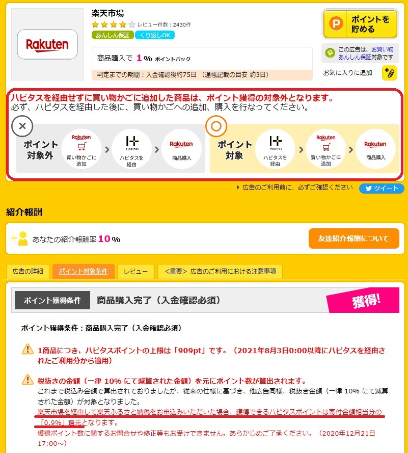 利用する上での注意点