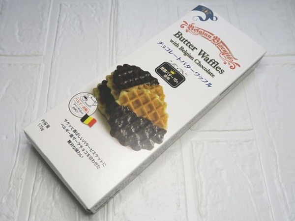 チョコレートバターワッフル