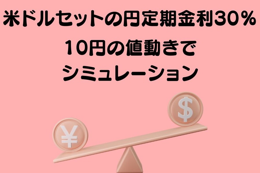 米ドルセットの円定期金利30％
