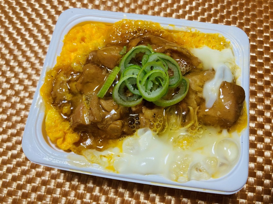 焼き鳥缶de親子丼