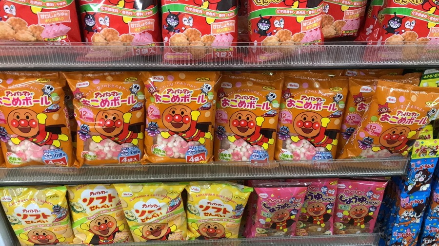ダイソーのキャラ菓子