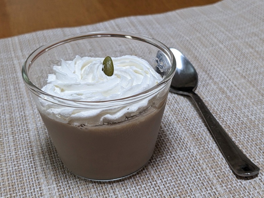 豆乳プリン完成