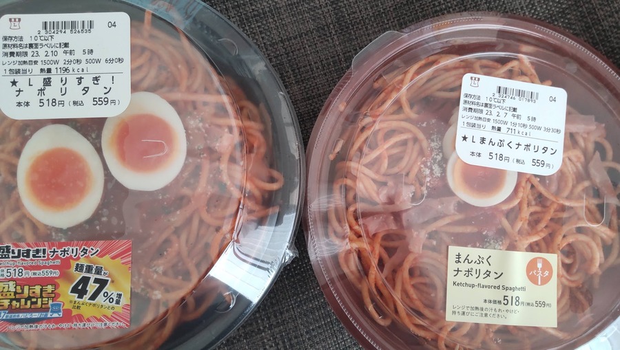 盛りすぎ！ナポリタン