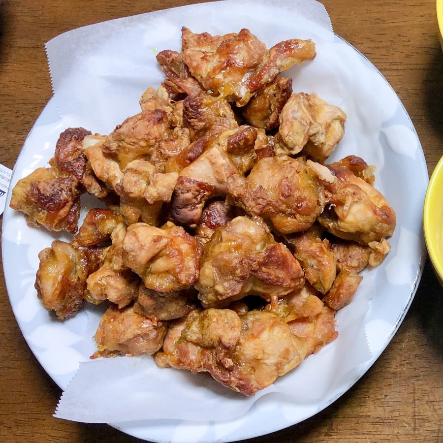 「ノンオイルから揚げ」をグリルで作る